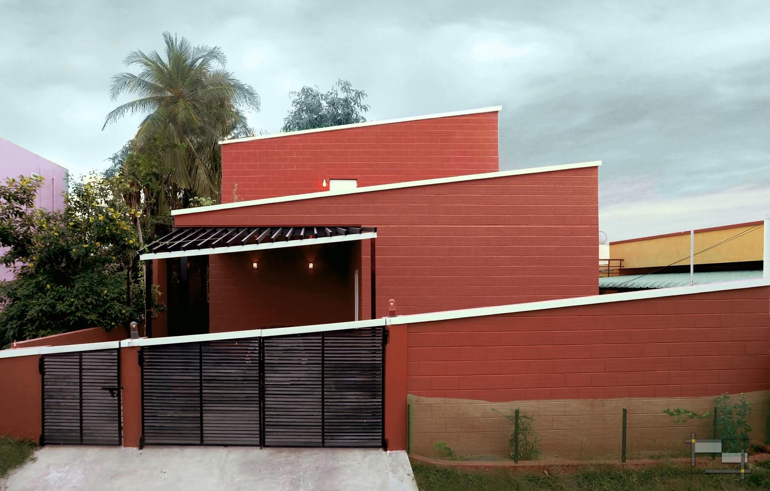 Посреди дома манговое дерево – нестандартный дизайн дома в Индии