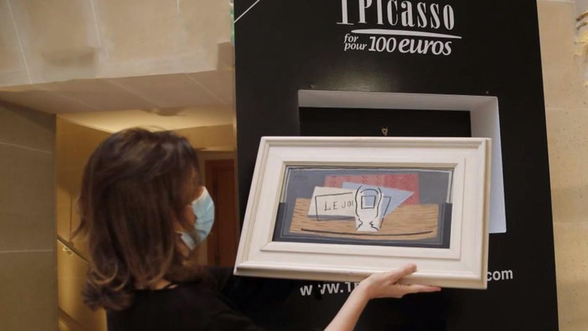 Італійка виграла картину Пікассо вартістю мільйон євро: відео