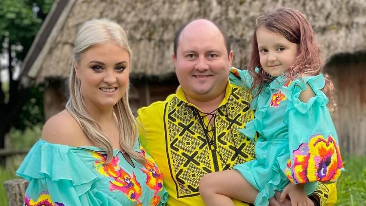 Дружина Юрія Ткача пофарбувала волосся 5-річної доньки: зірки пояснили причину