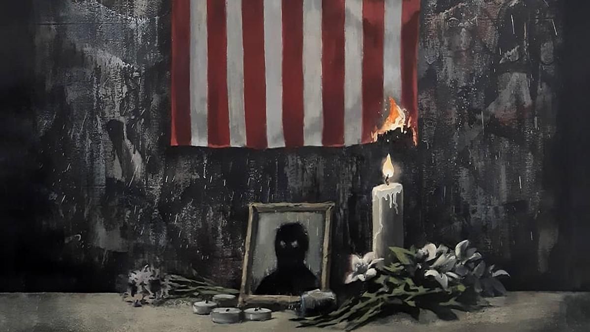 Художник Бенксі показав нову роботу на тему расизму та зробив приголомшливе порівняння: фото Художник Бенксі показав нову роботу на тему расизму та зробив приголомшливе порівняння: фото