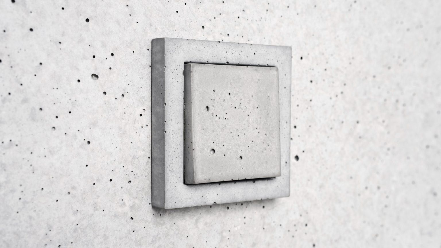 Альтернатива пластику: дизайнерская студия создала выключатели и розетки из бетона – фото