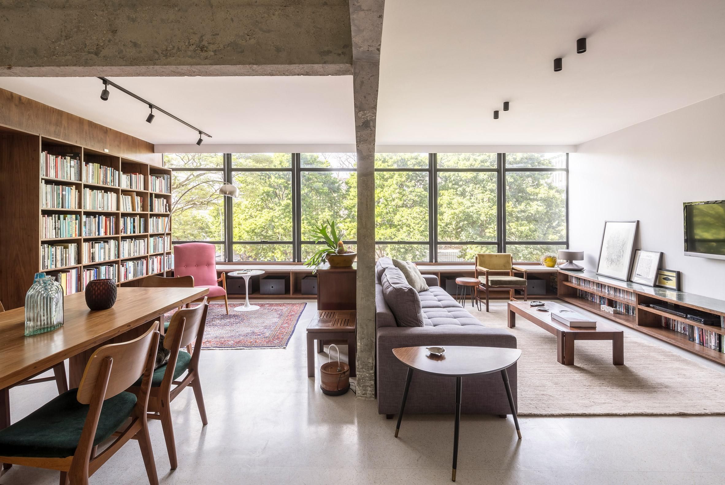 Как стильно разделить квартиру на две части: пример из Латинской Америки – фото Как стильно разделить квартиру на две части: пример из Латинской Америки – фото