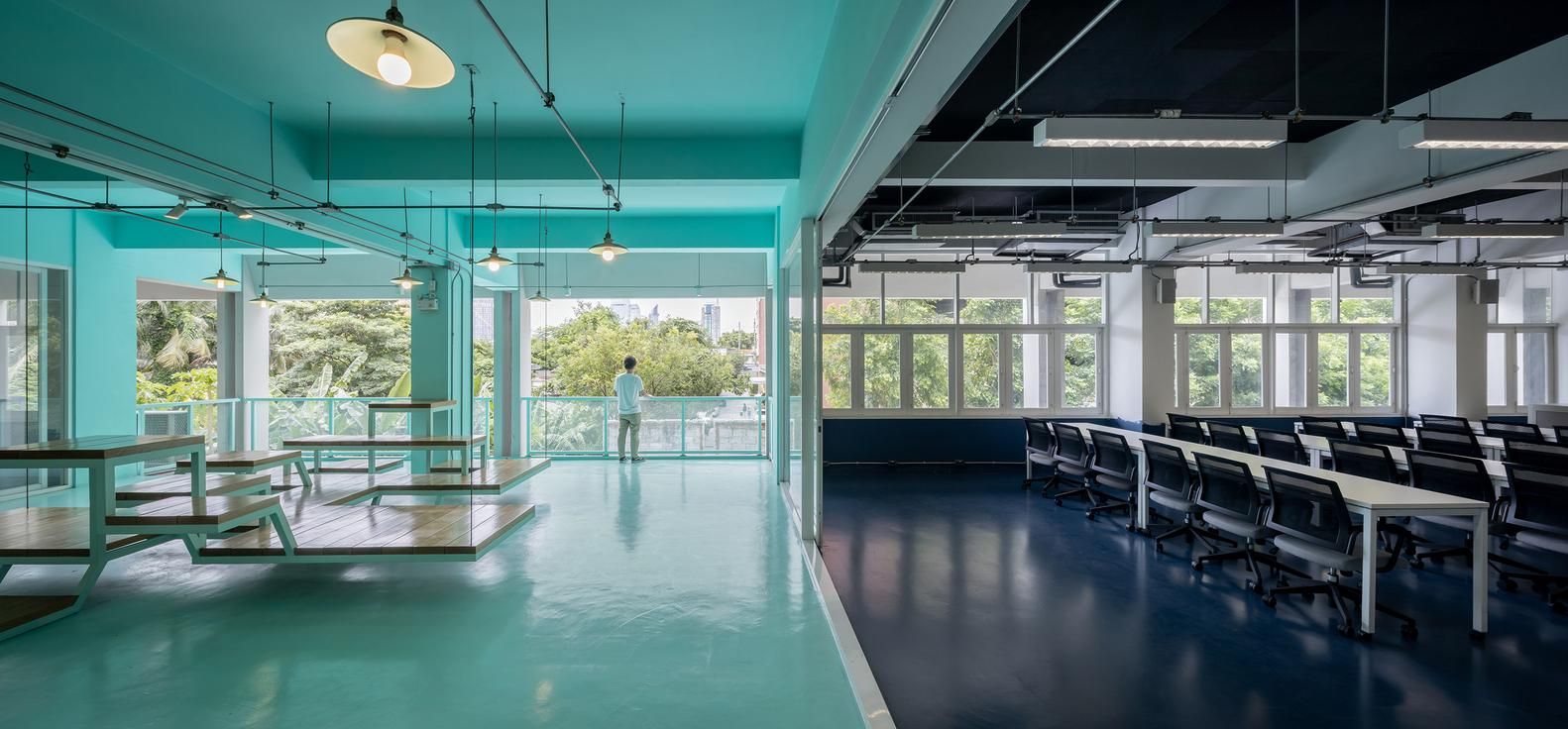 Монохромность в дизайне: креативный интерьер университета из Таиланда – фото Монохромность в дизайне: креативный интерьер университета из Таиланда – фото