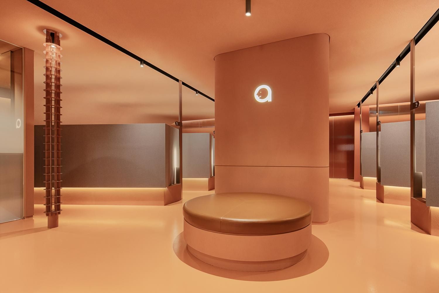 Краса теракотового кольору: в Кореї відкрили монохромний салон краси – фото Краса теракотового кольору: в Кореї відкрили монохромний салон краси – фото