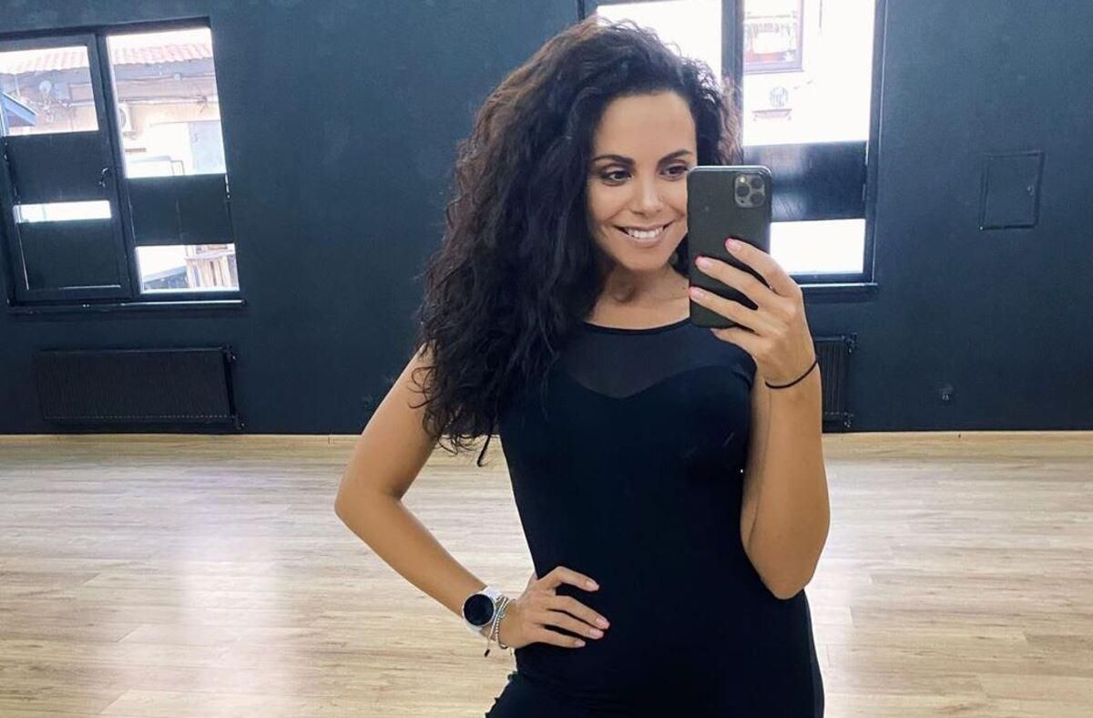 В топе и велосипедках: Настя Каменских поделилась фото с утренней тренировки В топе и велосипедках: Настя Каменских поделилась фото с утренней тренировки