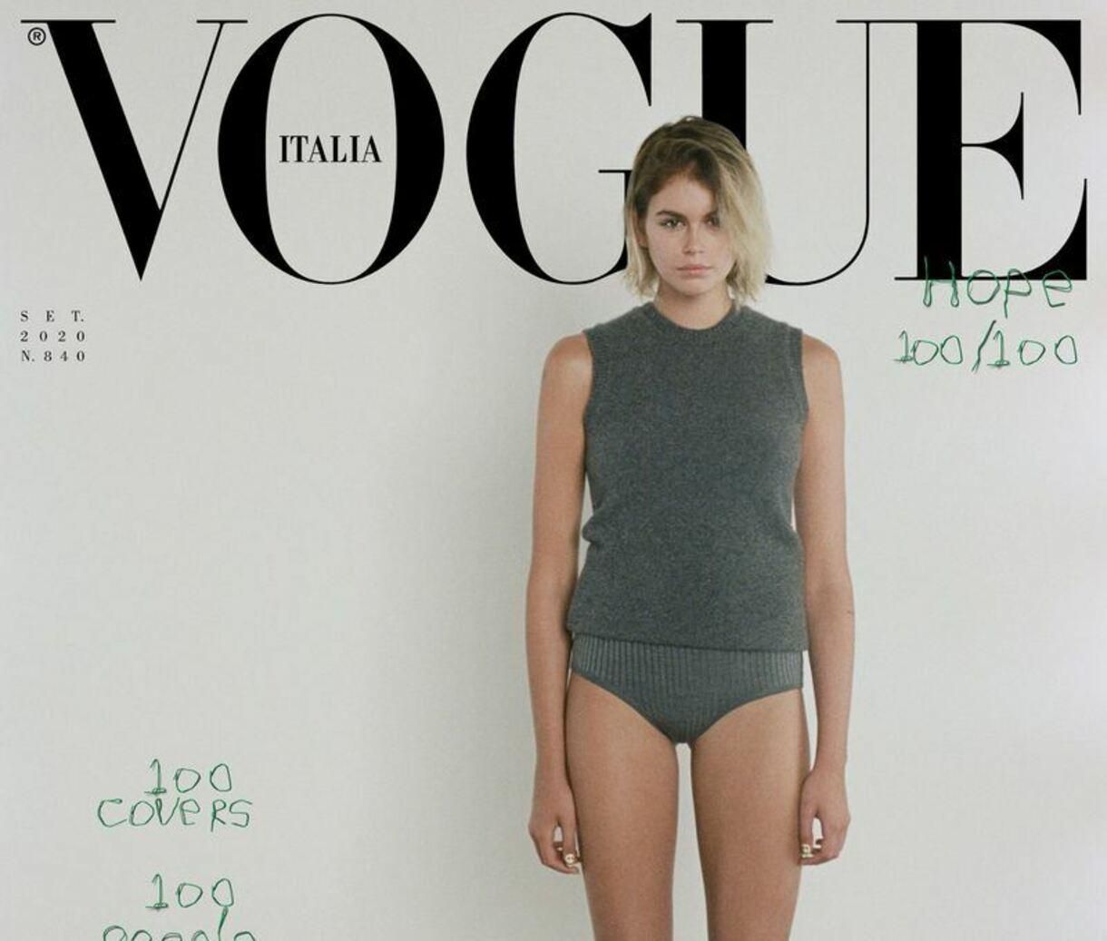 Эмили Ратажковски, Белла Хадид и Кайя Гербер на обложке сентябрьского Vogue: захватывающие фото