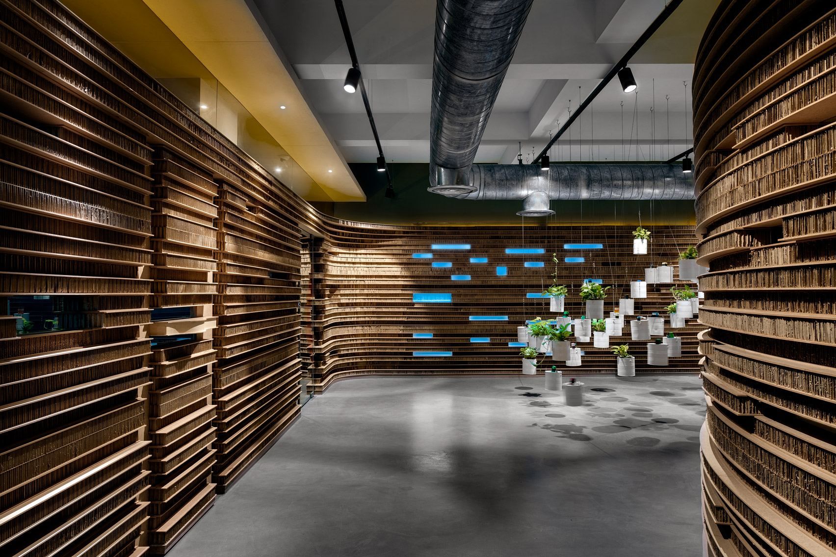 Как построить офис из картона: фото невероятного экодизайна из Индии Как построить офис из картона: фото невероятного экодизайна из Индии