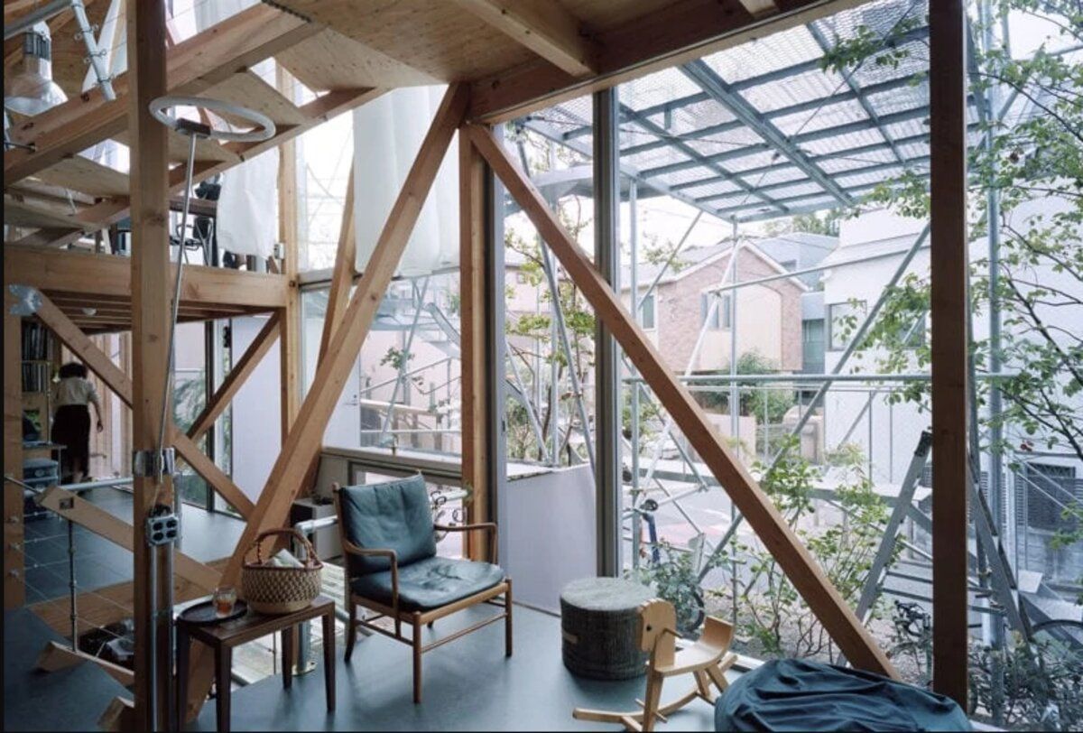 Жить, как дикие звери: японский архитектор построил для себя причудливый дом – фото