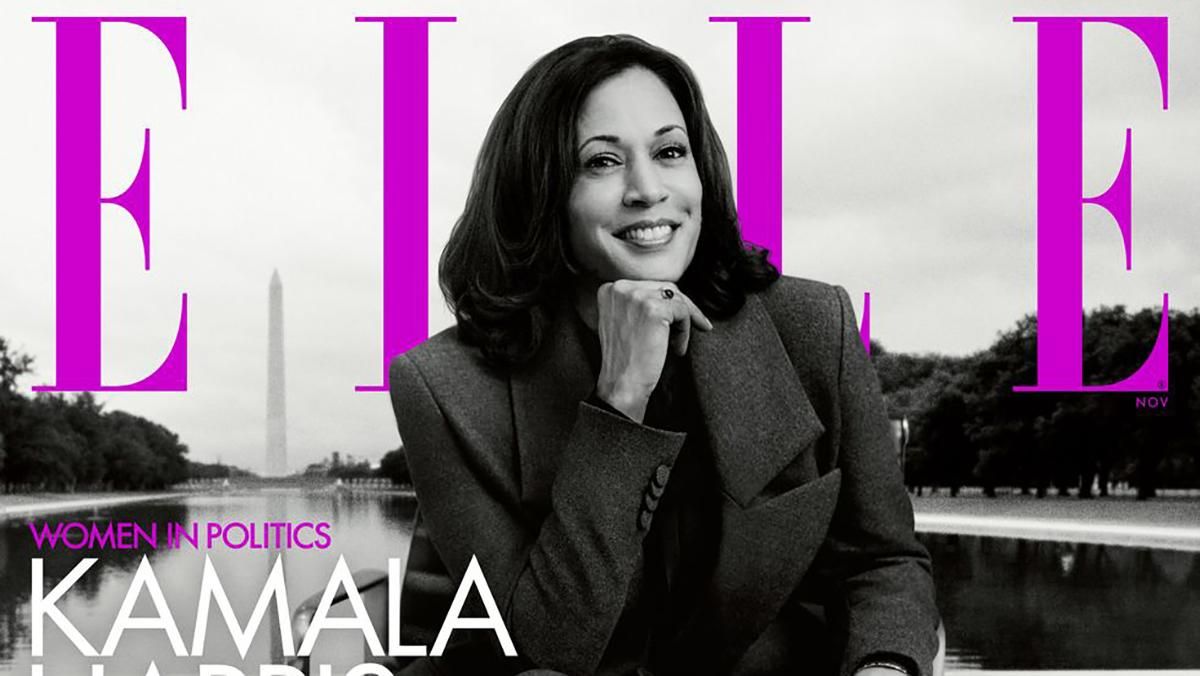 Кандидатка у віцепрезиденти США Камала Гарріс стала зіркою глянцю ELLE Кандидатка у віцепрезиденти США Камала Гарріс стала зіркою глянцю ELLE