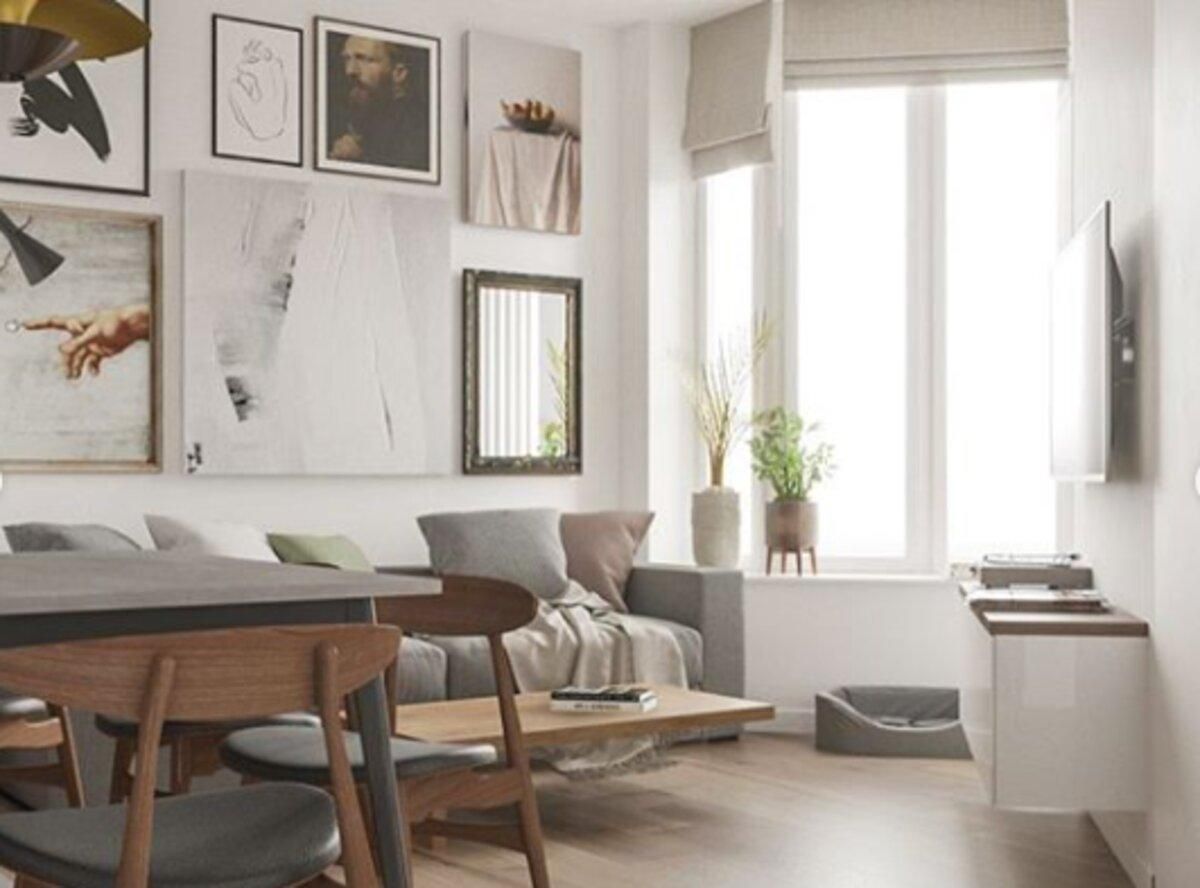 Окно между комнатами и стол в воздухе: как выглядит квартира в Киеве с необычным дизайном – фото Окно между комнатами и стол в воздухе: как выглядит квартира в Киеве с необычным дизайном – фото