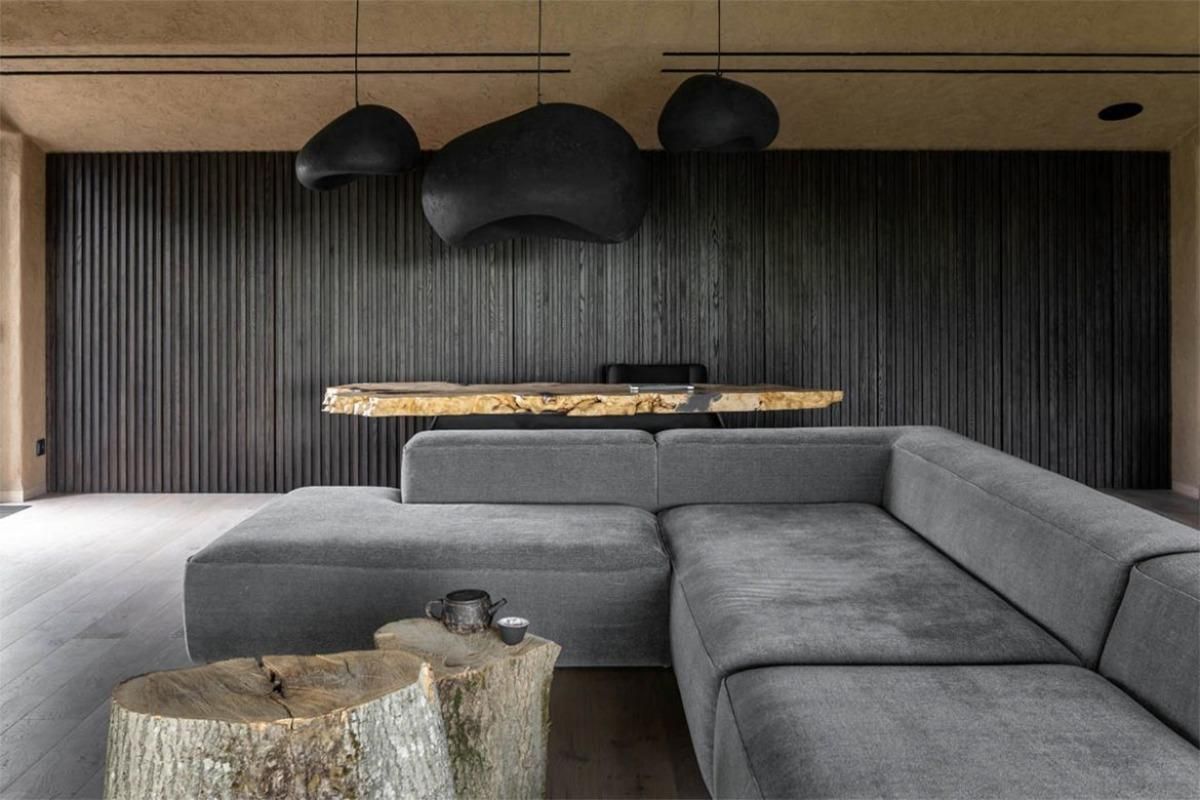 Японський стиль і українська історія: фото неймовірної квартири під Києвом Японський стиль і українська історія: фото неймовірної квартири під Києвом