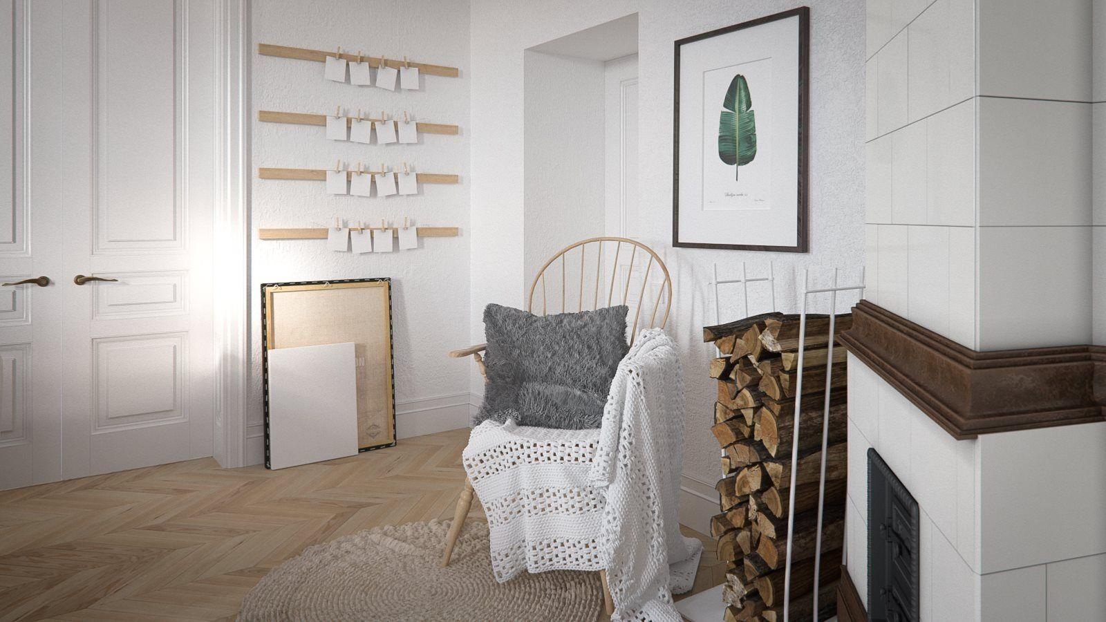 Яскравий білий і старовинна пічка: як виглядає квартира у старовинному будинку в центрі Львова Яскравий білий і старовинна пічка: як виглядає квартира у старовинному будинку в центрі Львова