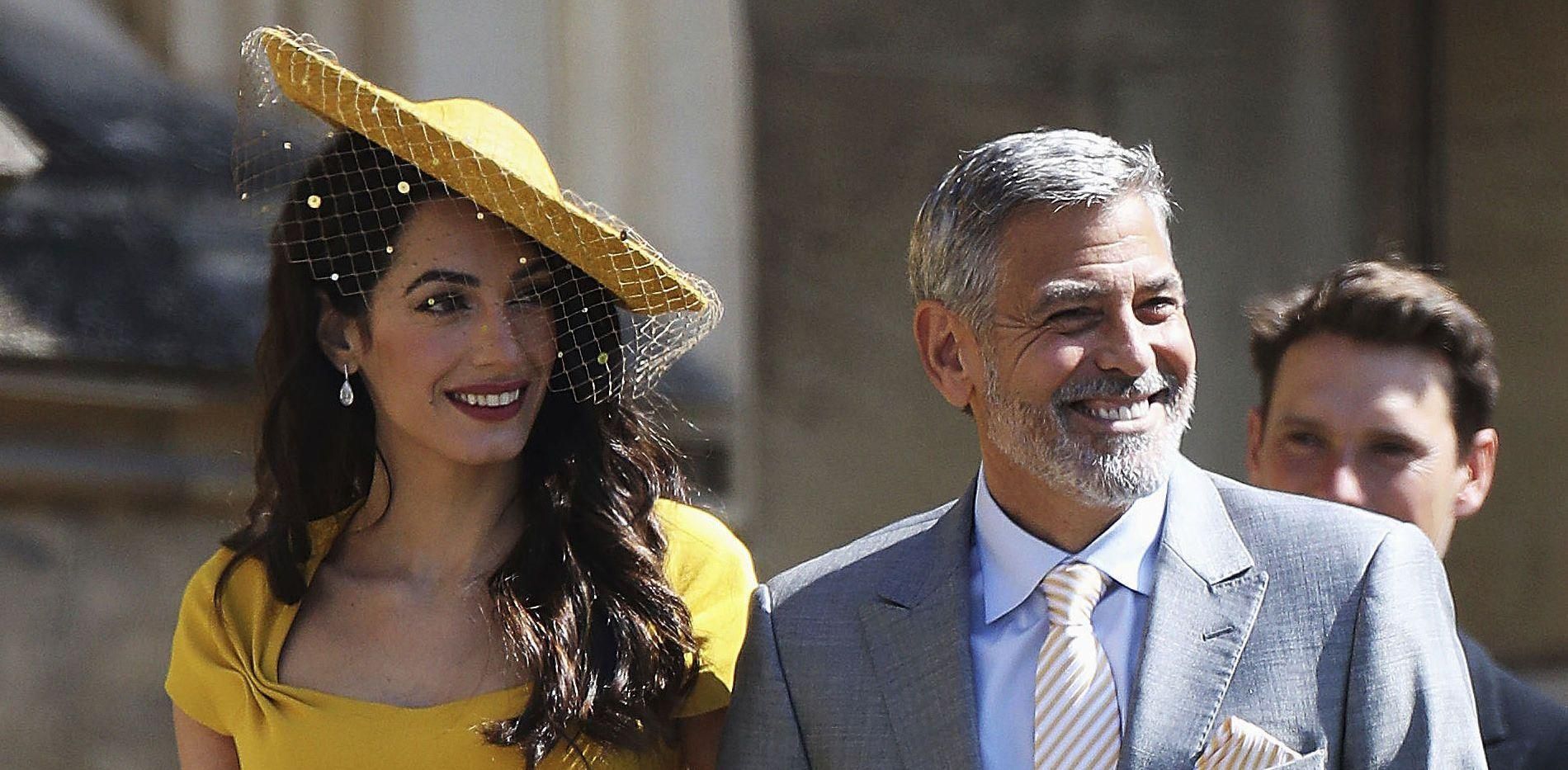 Джордж та Амаль Клуні не знали принца Гаррі та Меган до запрошення на їхнє весілля