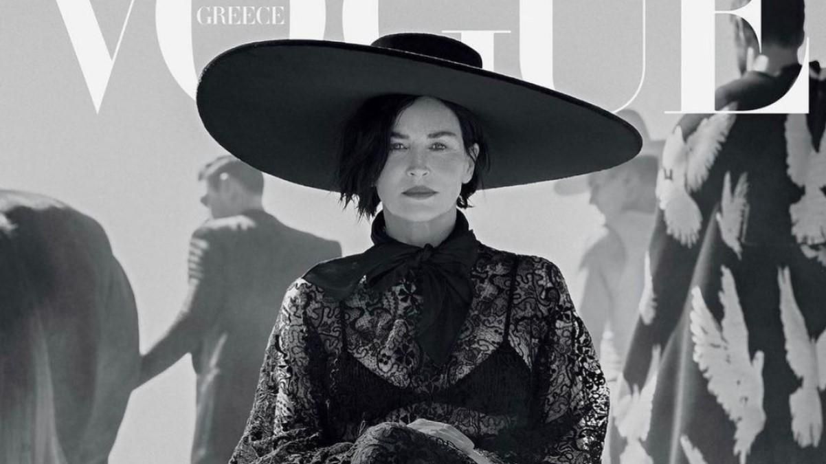 Шерон Стоун приміряла капелюх від українського дизайнера: фото Шерон Стоун приміряла капелюх від українського дизайнера: фото