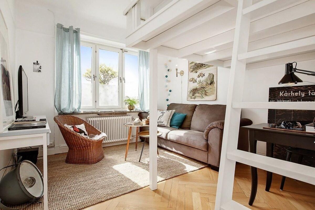 В небольшой квартире нужно экономно использовать пространство В небольшой квартире нужно экономно использовать пространство