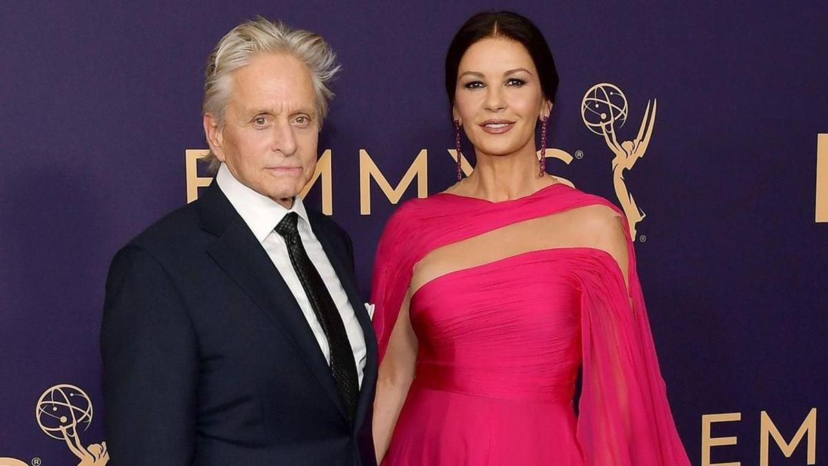 Кетрін Зета-Джонс з Майклом Дугласом Кетрін Зета-Джонс з Майклом Дугласом