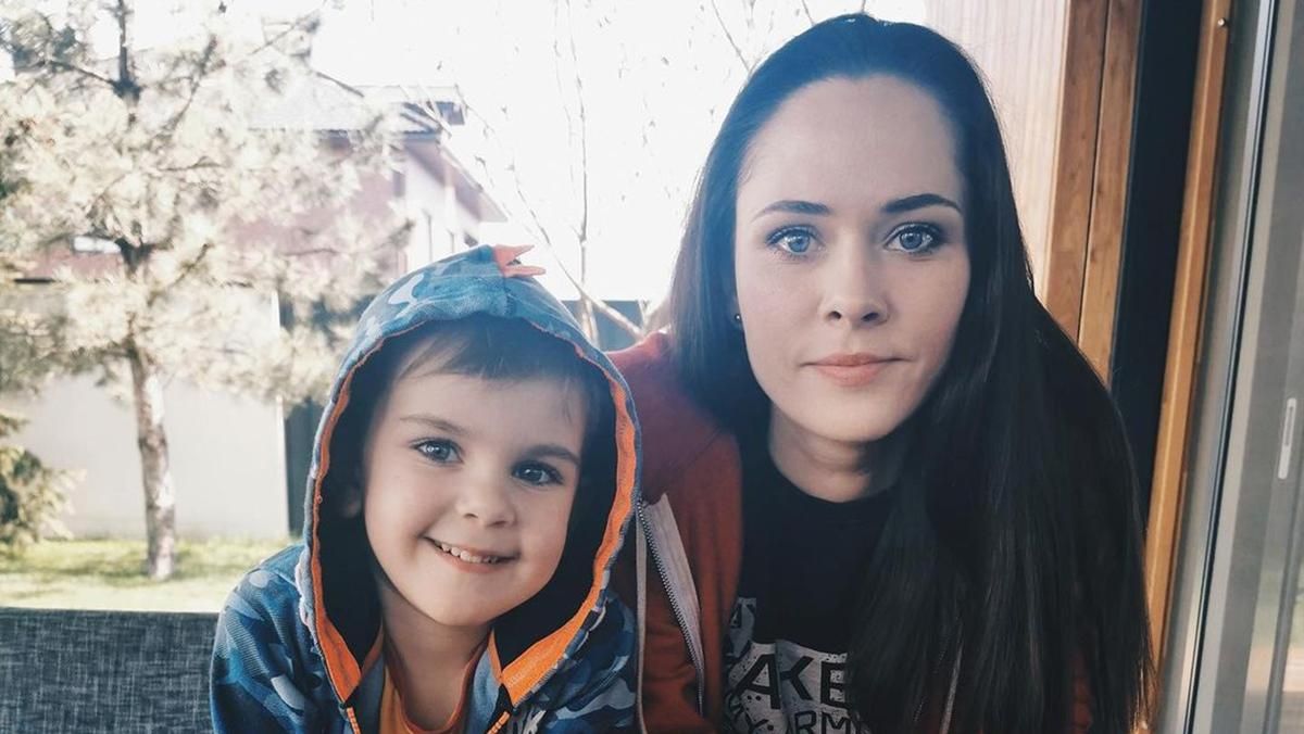 Юлія Саніна з сином Юлія Саніна з сином