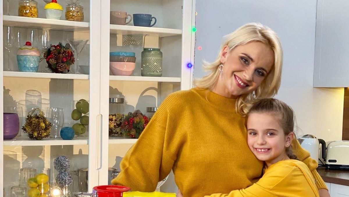 Лілія Ребрик з донькою Лілія Ребрик з донькою