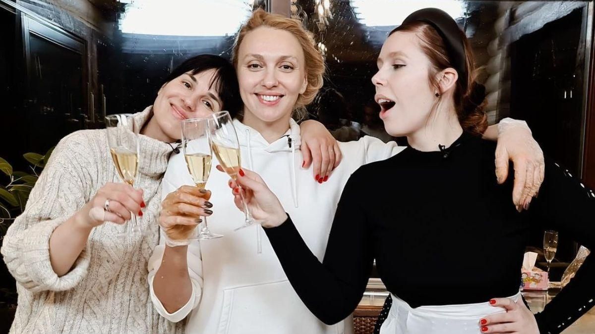 Ефросинина и Плакидюк посетили вечеринку Поляковой Ефросинина и Плакидюк посетили вечеринку Поляковой