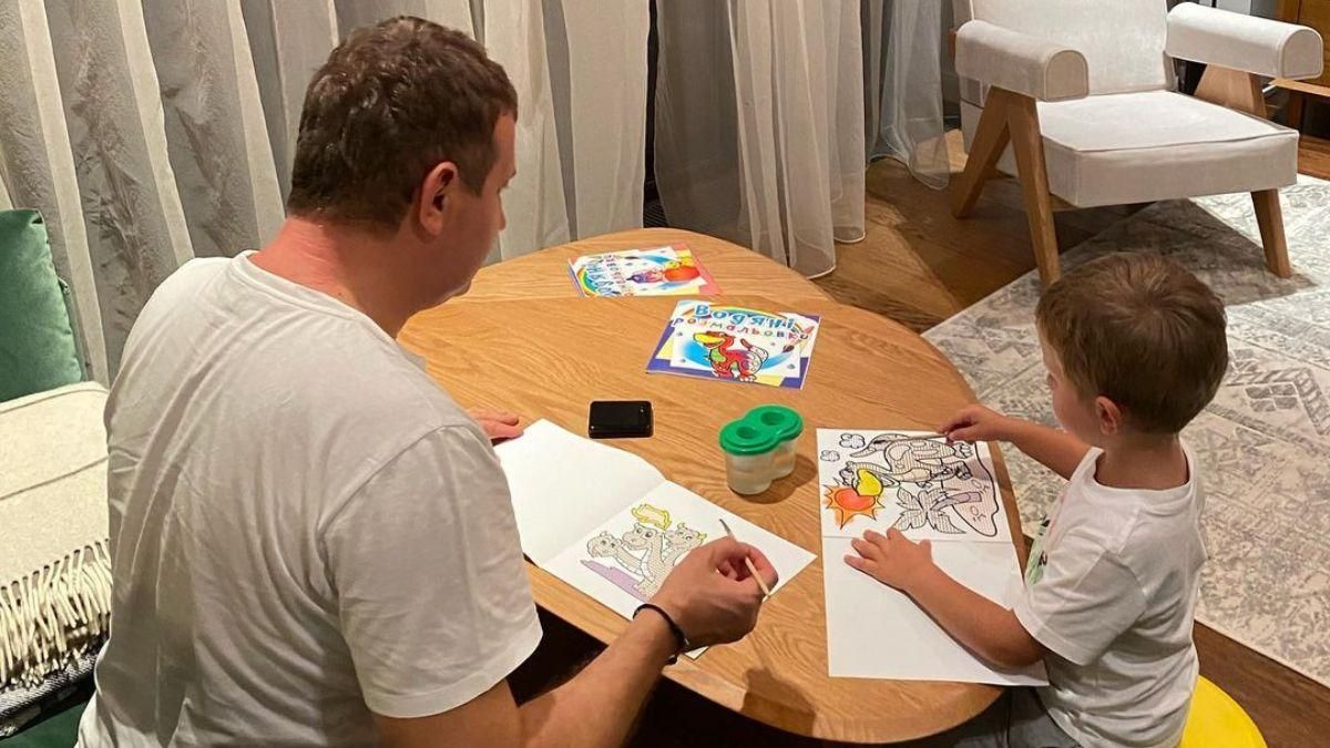 Юрій Горбунов з сином Юрій Горбунов з сином