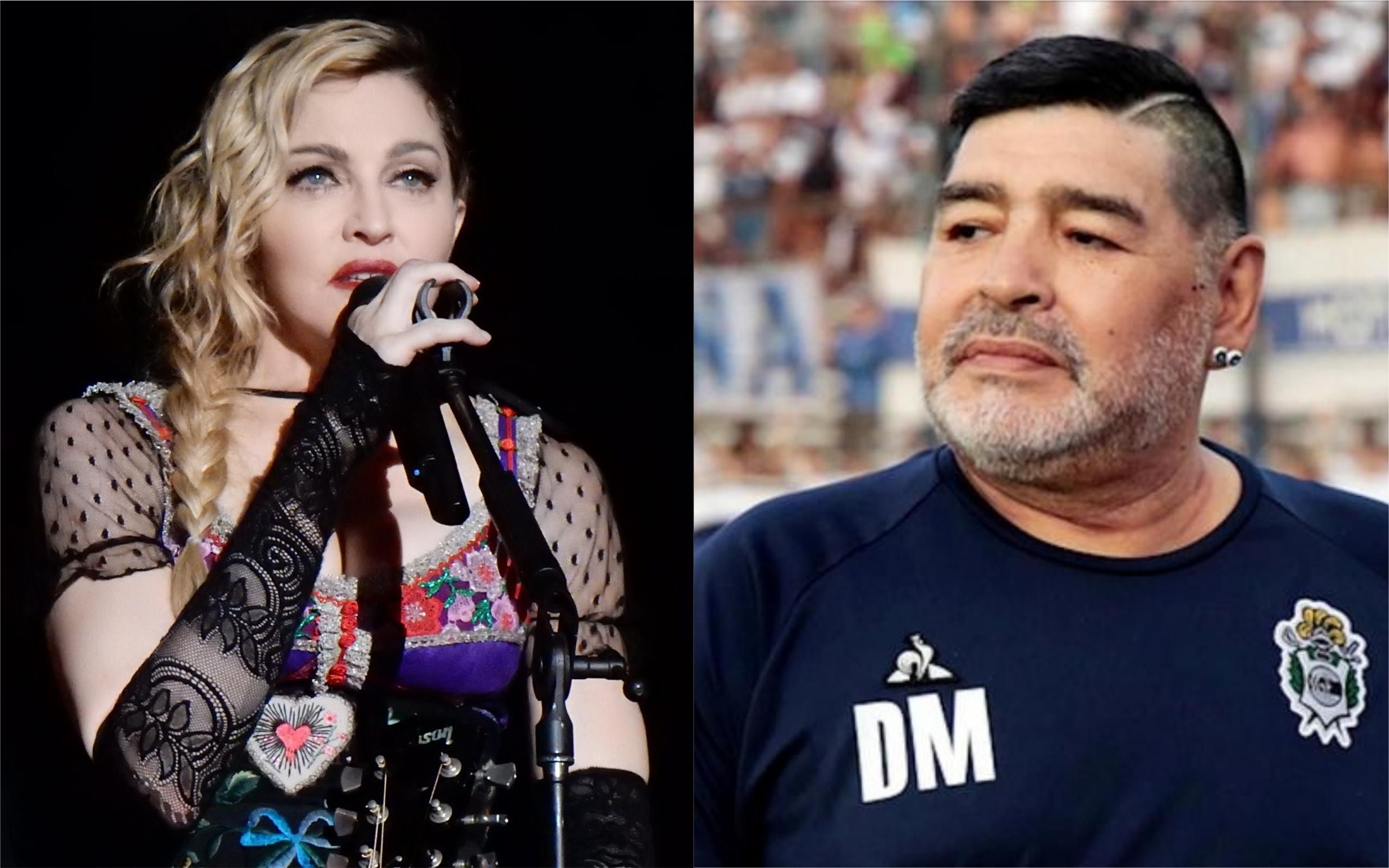 Смерть Диего Марадоны перепутали со смертью Мадонны