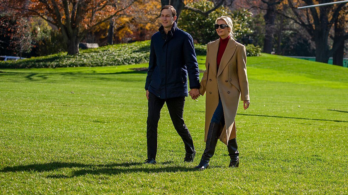 Іванка Трамп з чоловіком Іванка Трамп з чоловіком