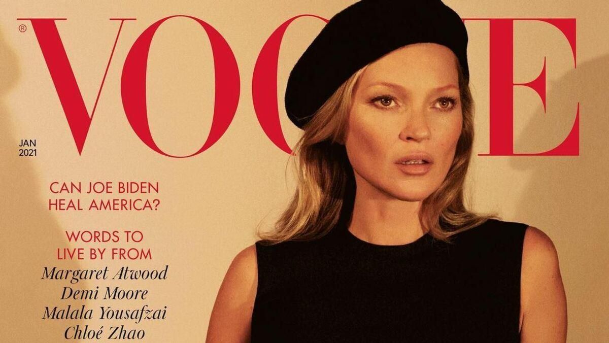 Кейт Мосс на обкладинці Vogue