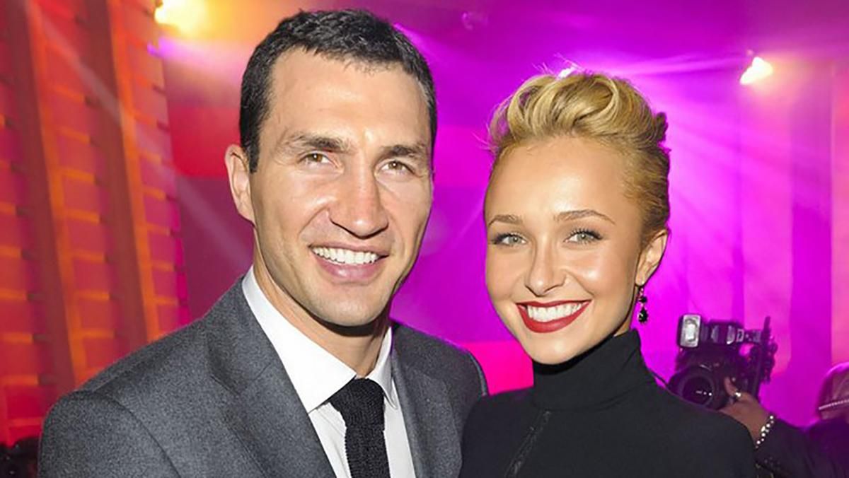 Володимир Кличка з екснареченою Гейден Панеттьєр Володимир Кличка з екснареченою Гейден Панеттьєр