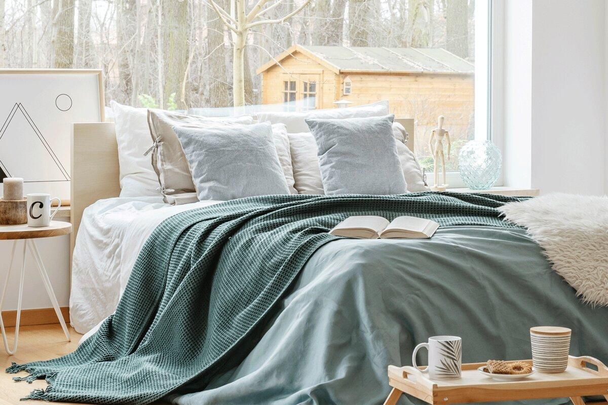 Спальня в стиле хюгге Спальня в стиле хюгге