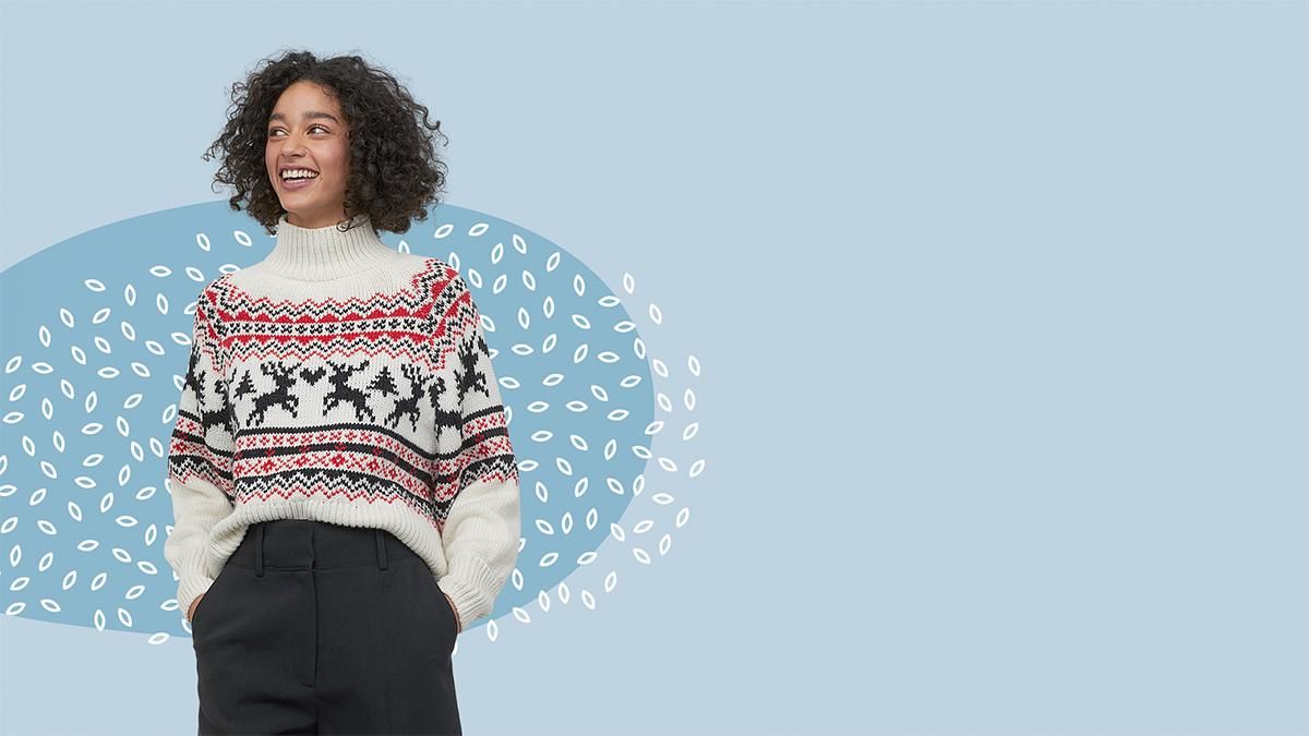 Замечательные примеры ношение рождественских свитеров