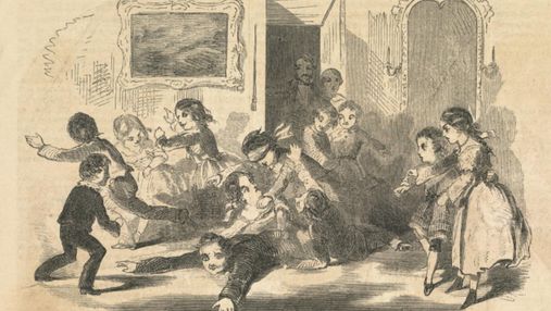 Палаючи родзинки, крадіжка хлібу та страшилки: як розважались британці 150 років тому  на Різдво