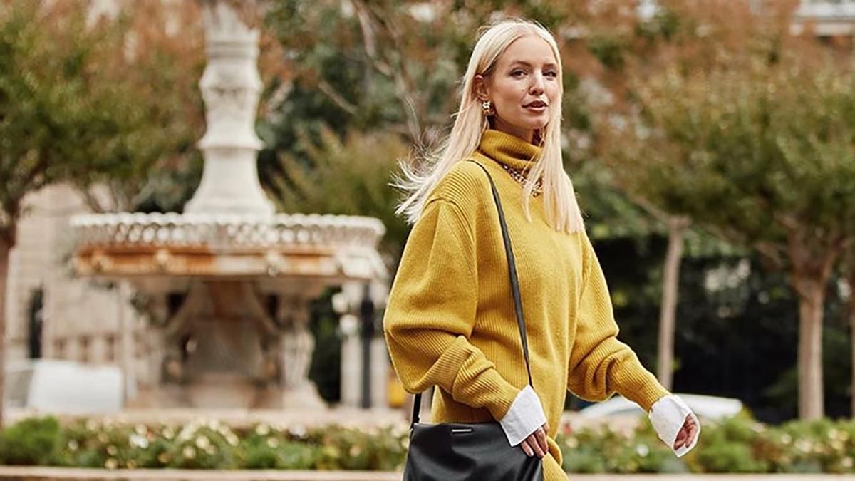 Яркие свитера модного цвета года Яркие свитера модного цвета года