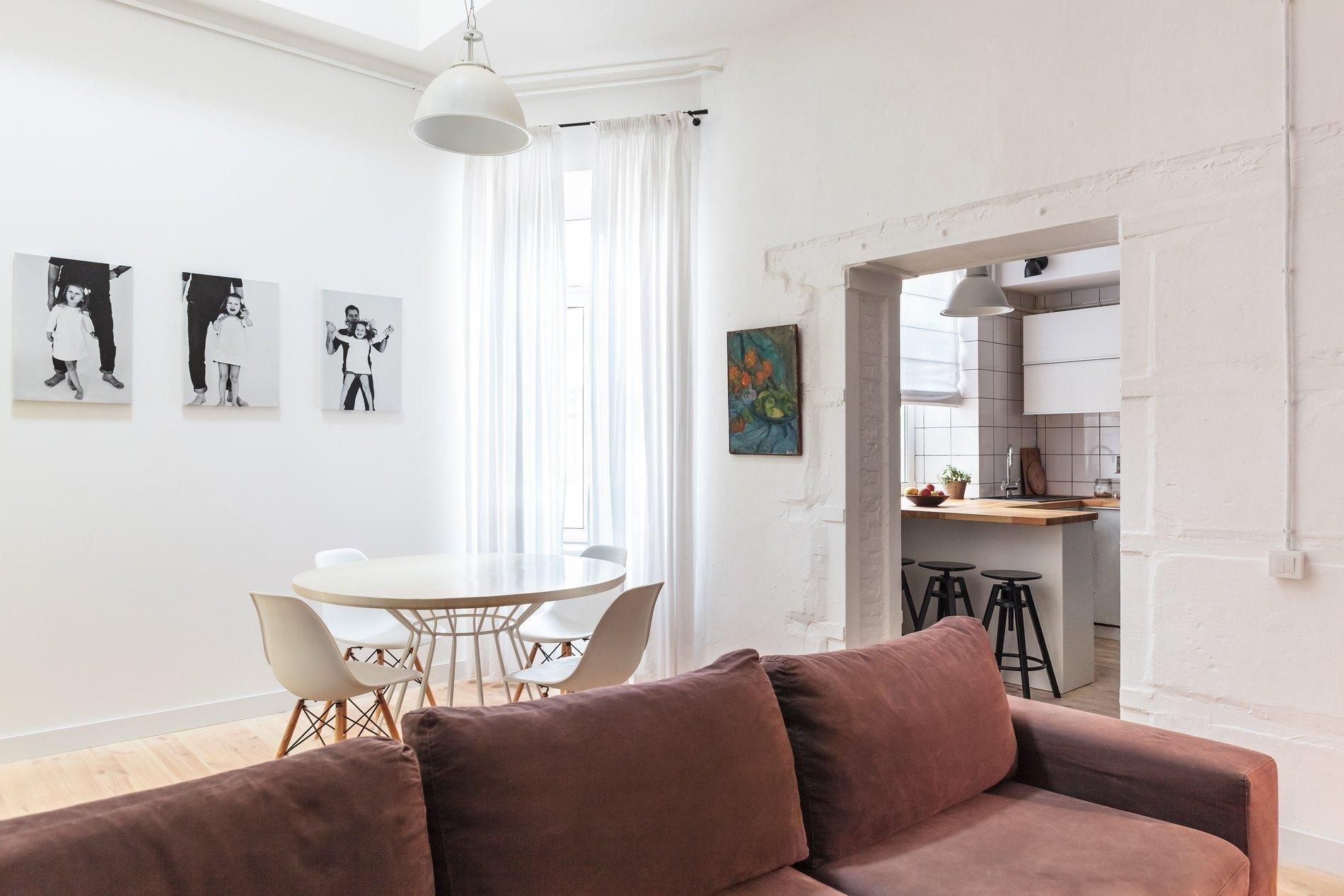 Квартира в Одессе: фото двухэтажного жилья для архитекторов Квартира в Одессе: фото двухэтажного жилья для архитекторов