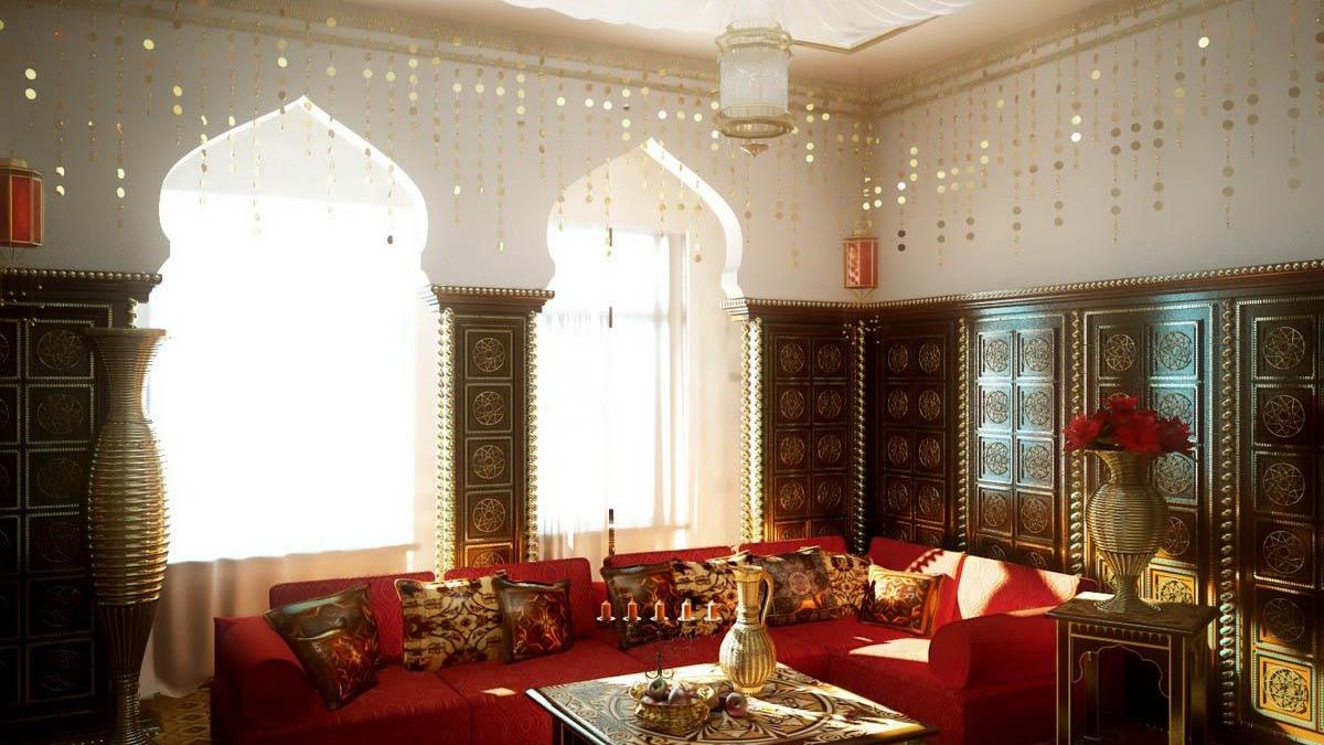 Подушки в інтер'єрі: як виглядає декор у марокканському стилі