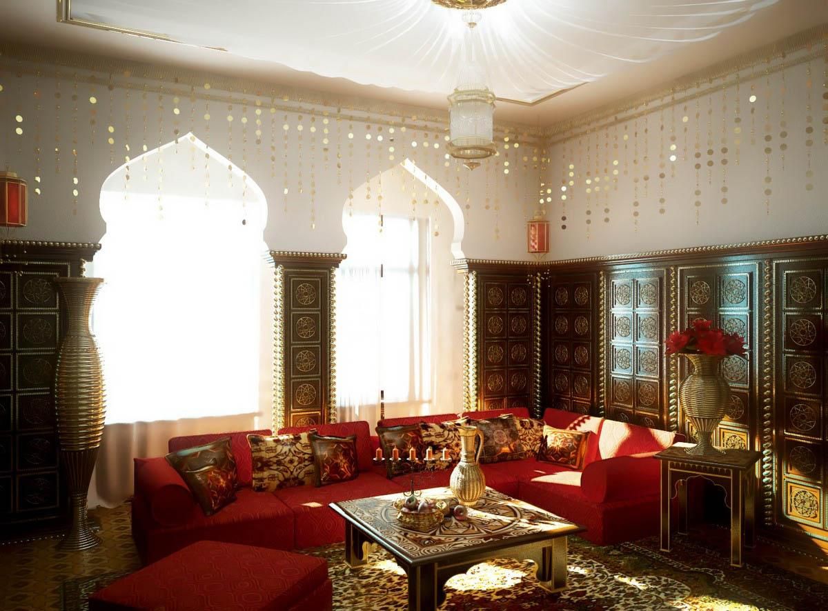 Подушки в интерьере: как выглядит декор в марокканском стиле