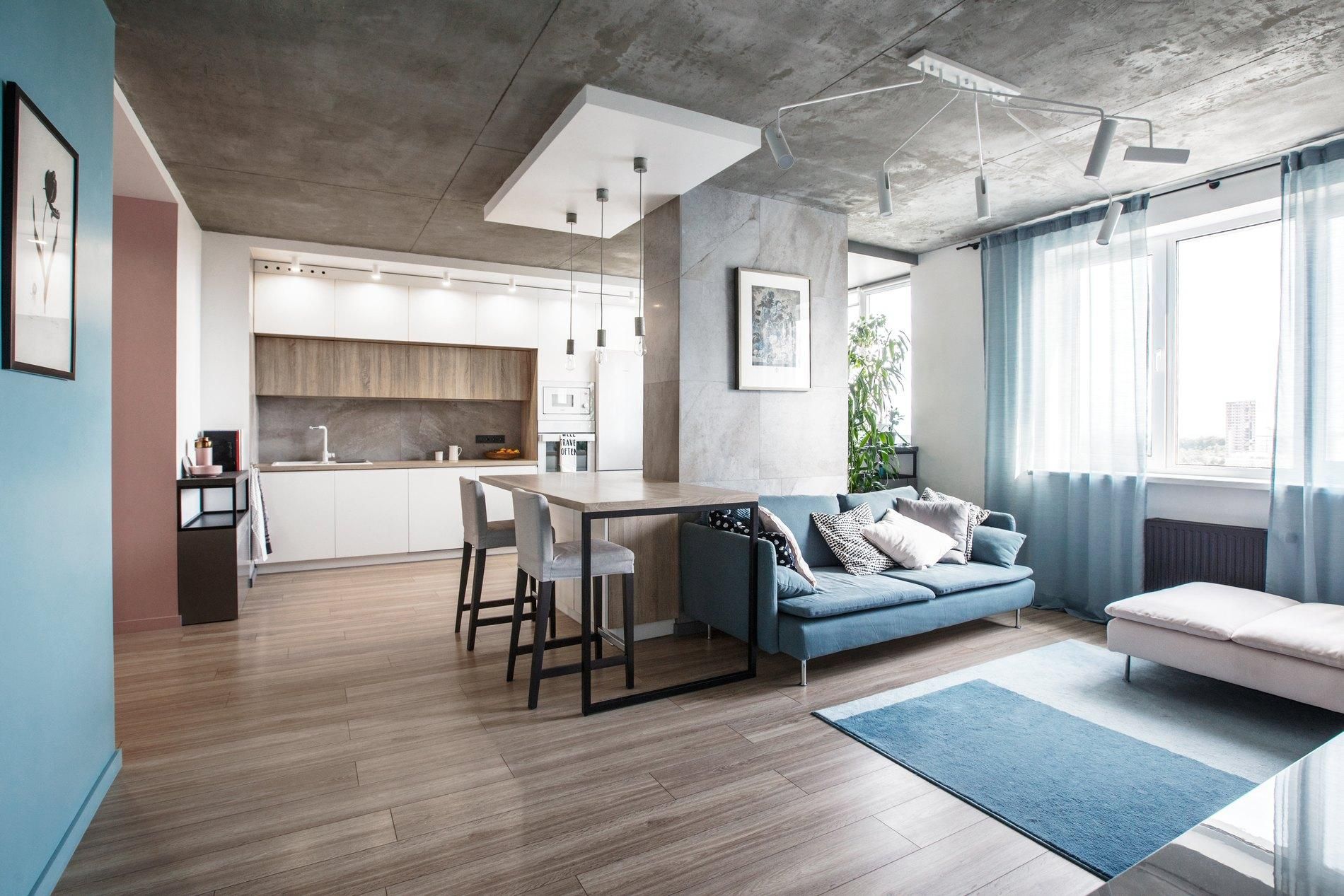 Квартира в Голосіївському районі Києва: фото сучасних інтер'єрів Квартира в Голосіївському районі Києва: фото сучасних інтер'єрів