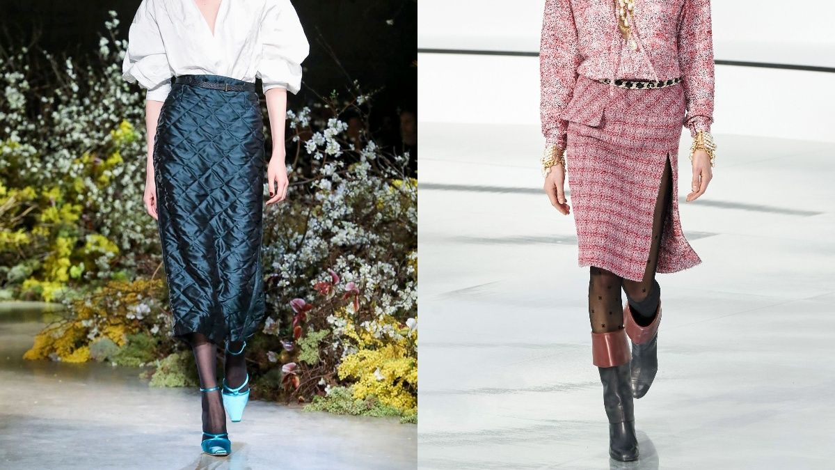 Как носить юбки зимой: фото стильных образов Как носить юбки зимой: фото стильных образов