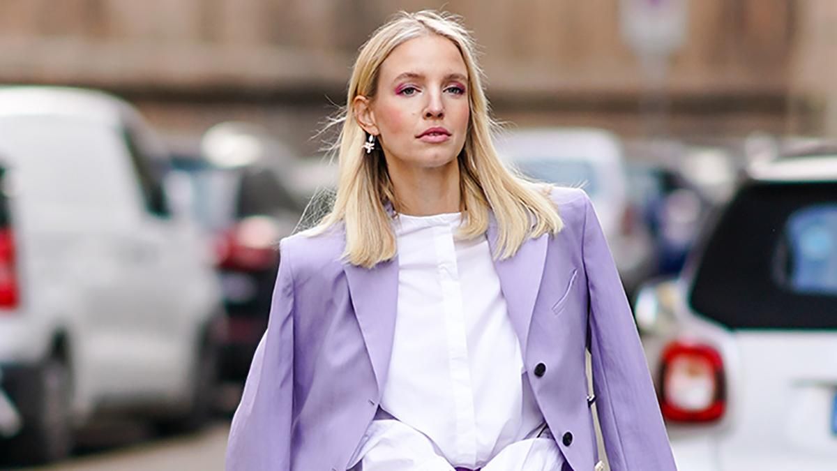 Как правильно носить лавандовый цвет: фото Как правильно носить лавандовый цвет: фото