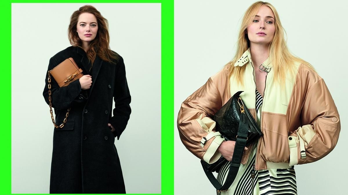 Емма Стоун та Софі Тернер знялися для Louis Vuitton: фото