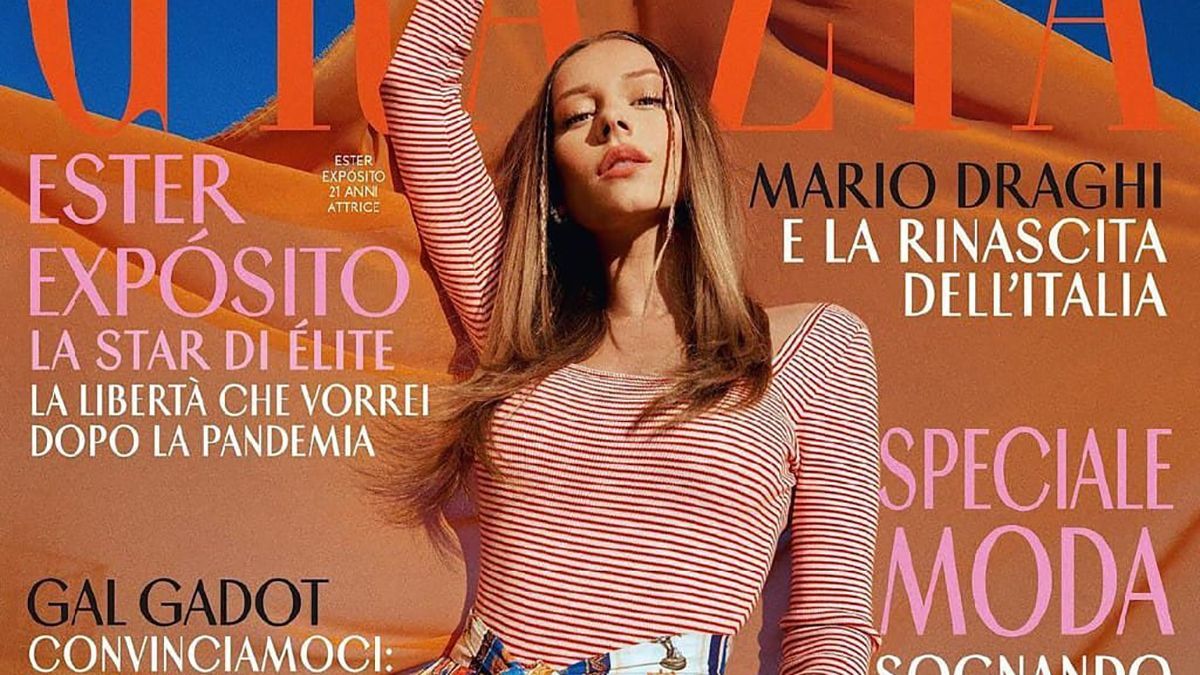 Естер Еспосіто на обкладинці Grazia: фото Естер Еспосіто на обкладинці Grazia: фото