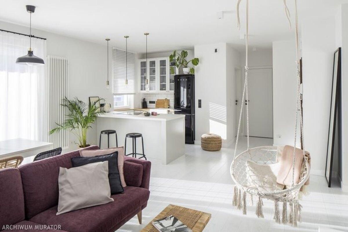 Квартира в Чернігові: фото інтер'єру в білому кольорі Квартира в Чернігові: фото інтер'єру в білому кольорі