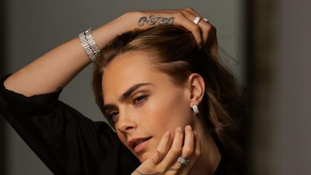 Кара Делевинь представляет ювелирную коллекцию: фото Кара Делевинь представляет ювелирную коллекцию: фото