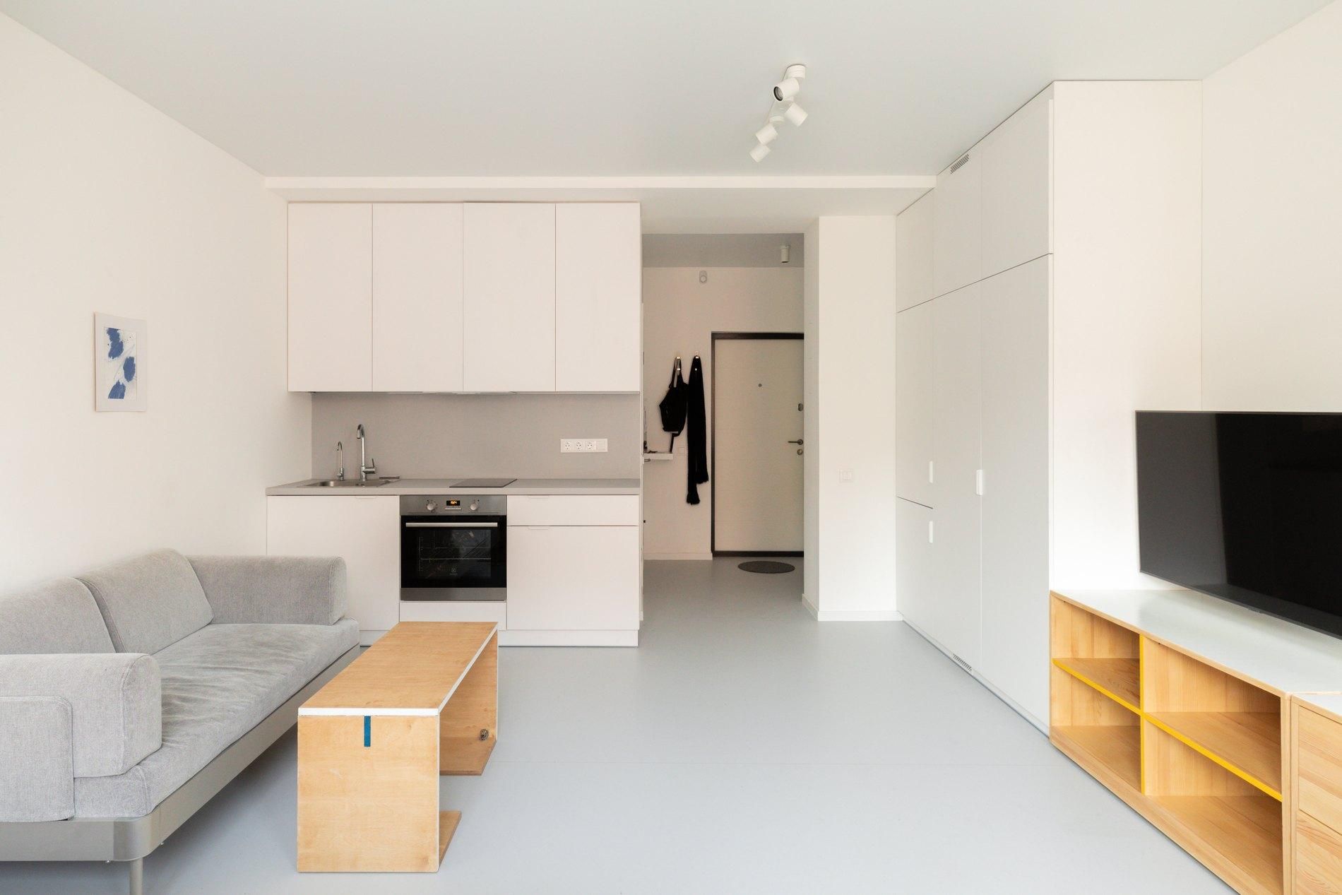 Квартира-студія з адаптивним інтер'єром у Києві: фото Квартира-студія з адаптивним інтер'єром у Києві: фото