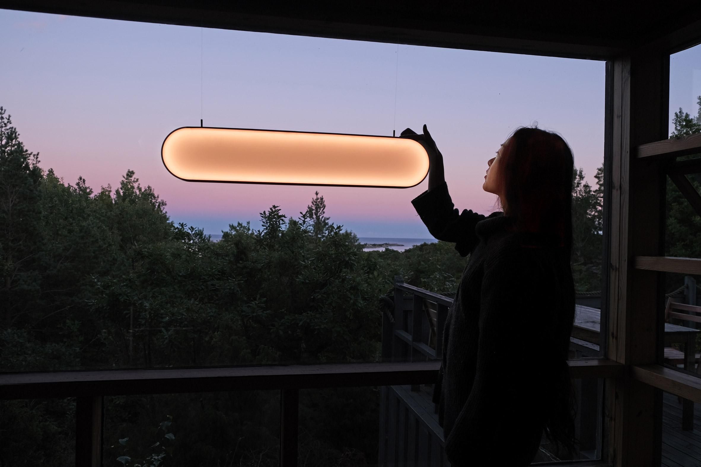 Лампа на солнечных батареях: декор от голландского дизайнера