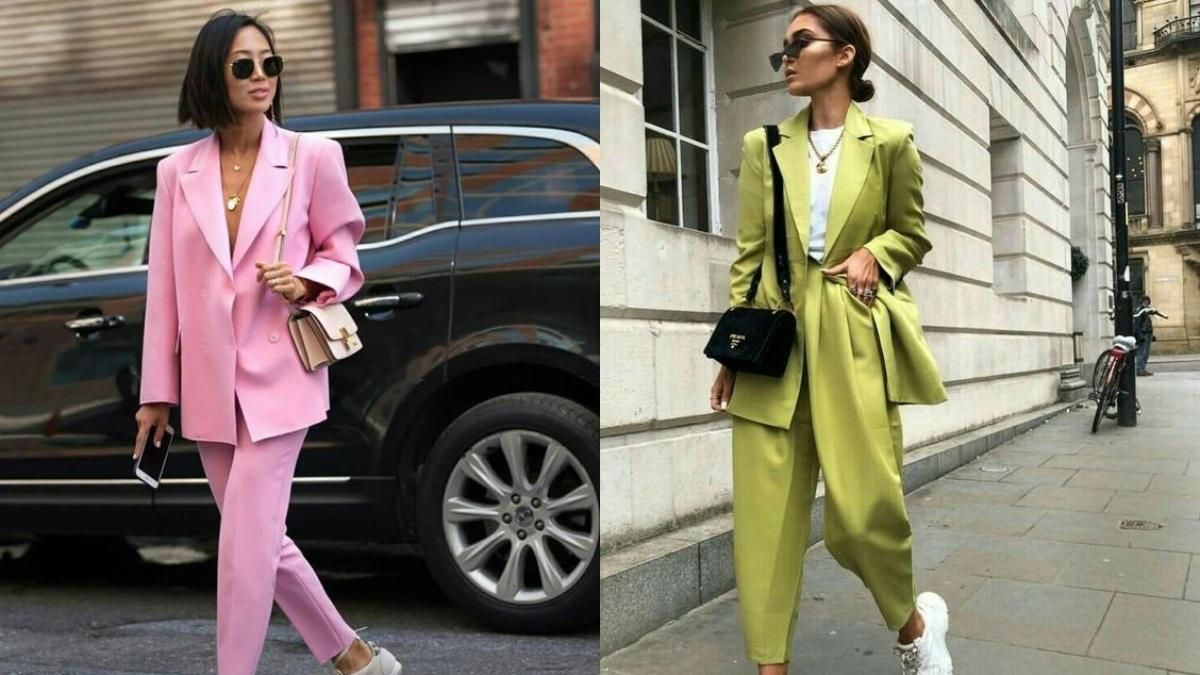 Трендовые костюмы 2021: фото Трендовые костюмы 2021: фото