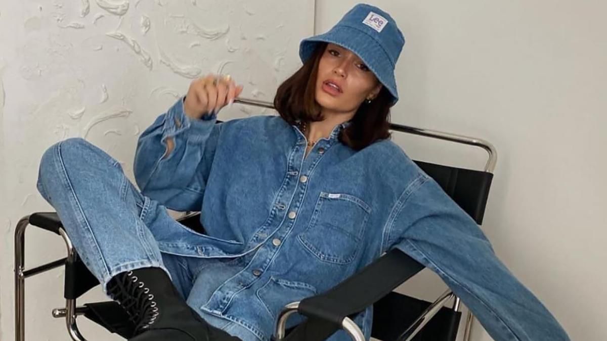 Стильные образы из денима - тренд 2021 Стильные образы из денима - тренд 2021