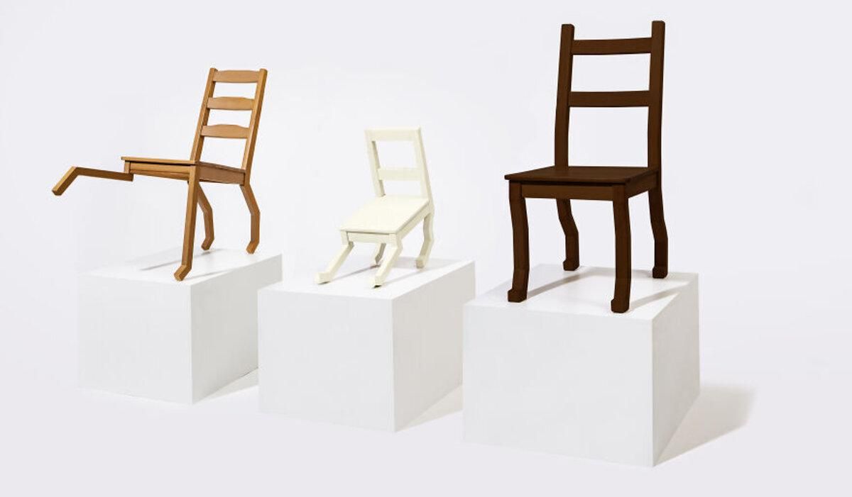 Коллекция стульев, посвященная различным породам собак Коллекция стульев, посвященная различным породам собак