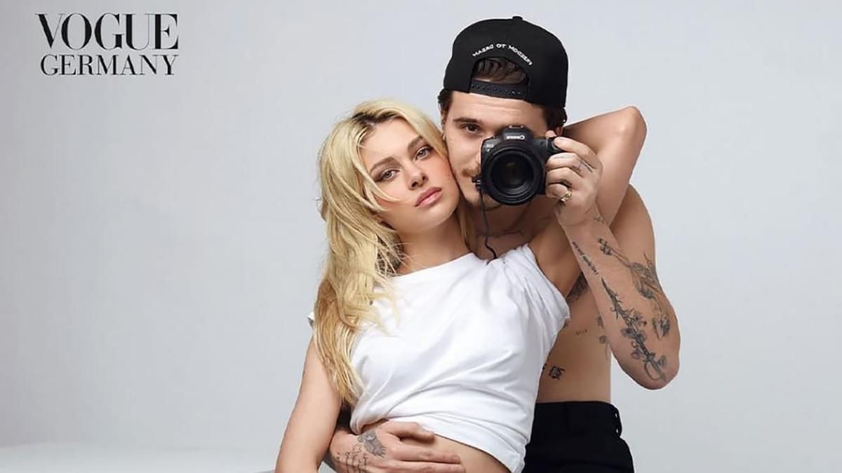 Бруклін Бекхем та Нікола Пельтц знялися для глянцю Vogue Germany Бруклін Бекхем та Нікола Пельтц знялися для глянцю Vogue Germany