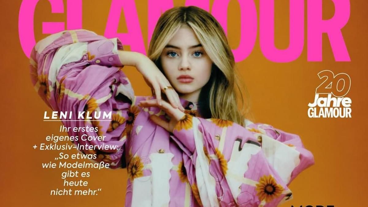 Лені Клум прикрасила обкладинку глянцю Лені Клум прикрасила обкладинку глянцю