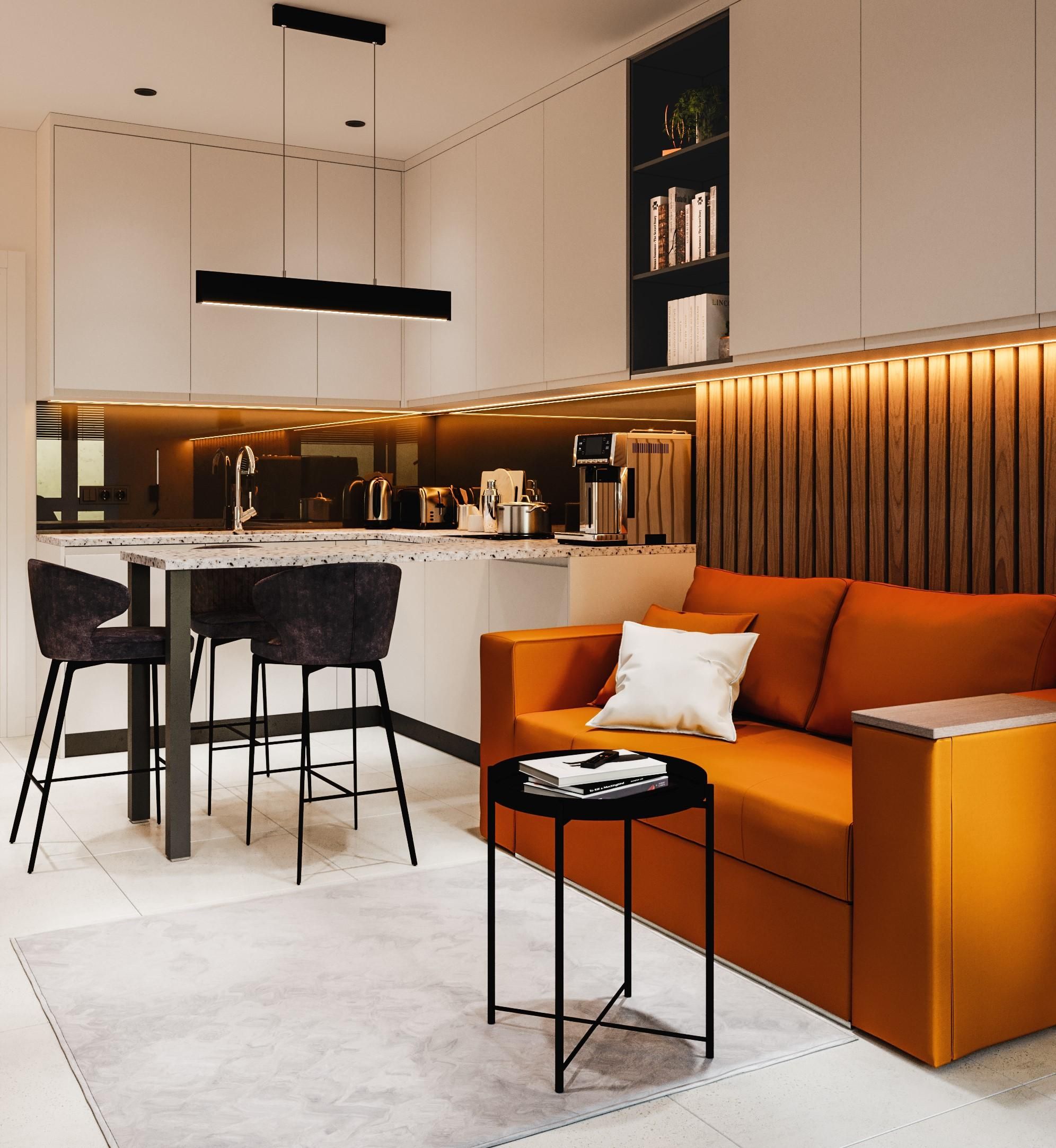 Чи варто об'єднувати кухню та вітальню: плюси та мінуси з фотоприкладами Чи варто об'єднувати кухню та вітальню: плюси та мінуси з фотоприкладами